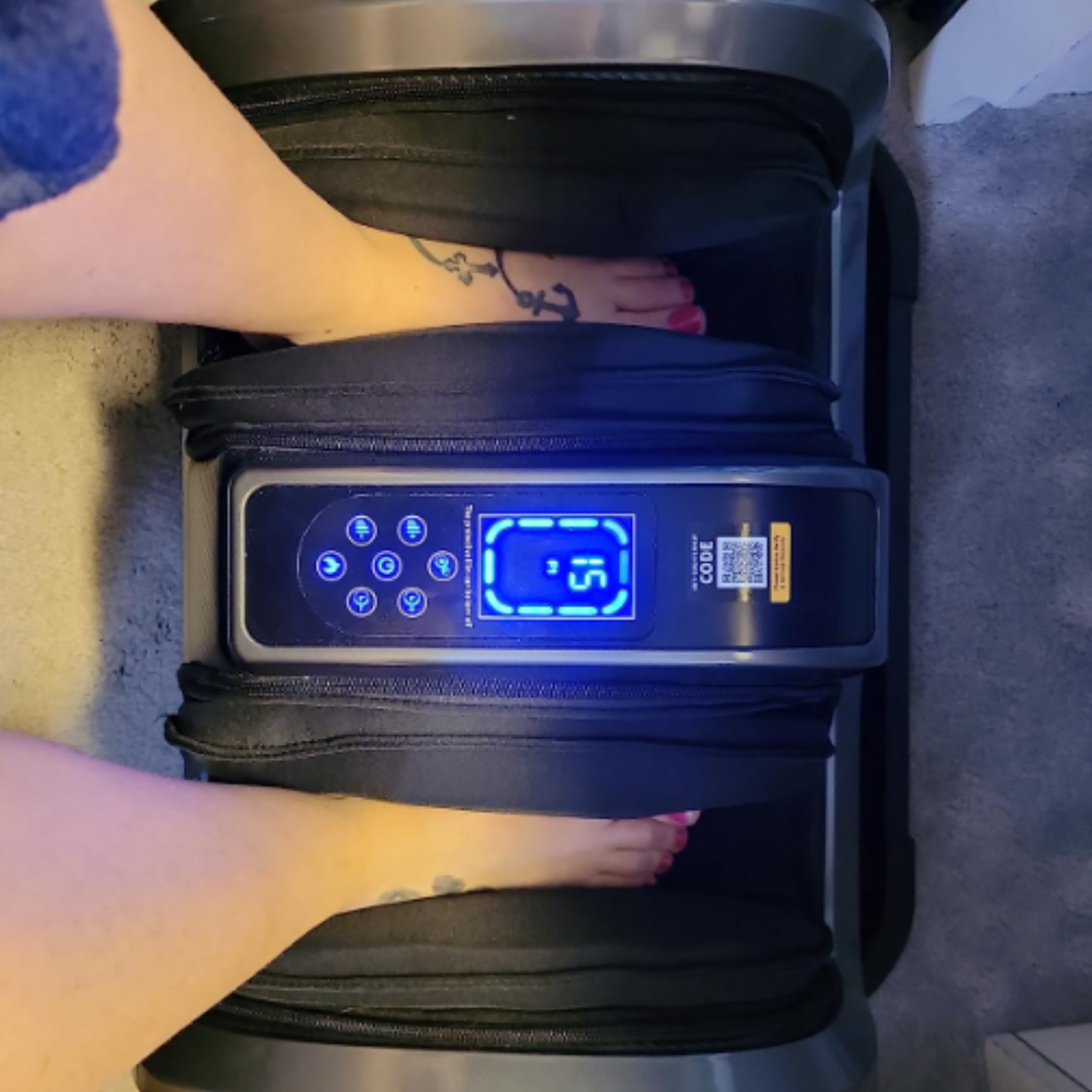 ComfortWave Leg Relief Device